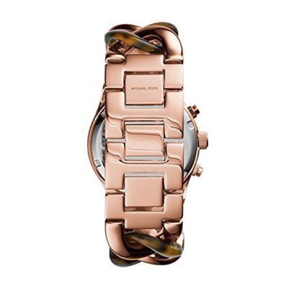Michael Kors Braided Tortoise Watch - Picture 4 of 5